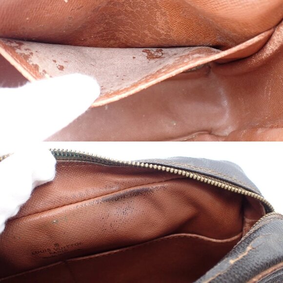 LOUIS VUITTON Compiegne 28 Clutch Hand Bag Monogram Leather Brown M51845 08EF463 - Picture 14 of 16